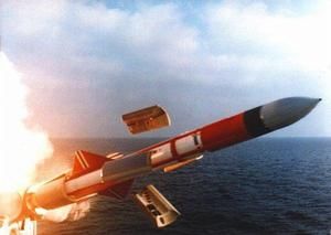 “巴羅索”護衛艦裝備的“飛魚”反艦飛彈