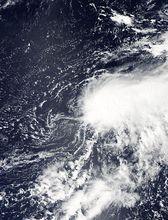 2013年熱帶風暴“玉兔”衛星雲圖