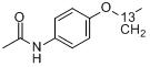 乙醯對氨苯乙醚乙氧基-1-13C