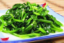 麻油拌菠菜