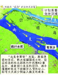 長江口[長江流入大海的入口]