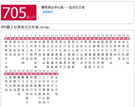 成都公交705路