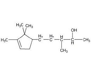 檀香分子圖