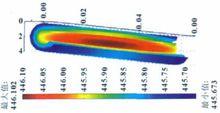 圖1 鋰離子電池三維溫度分布圖
