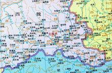 江陵、襄陽等地形勢