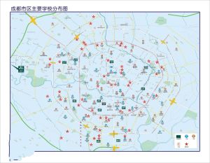 成都新東方校區分布圖