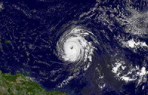 颶風量級表，三、四或五級颶風均屬於最具破壞性級別