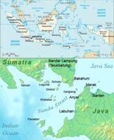 （圖）巽他海峽地理位置