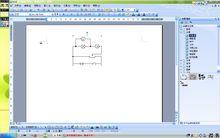 紅旗linux下用永中office畫電路圖