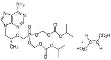 替諾福韋二吡呋酯化學結構式
