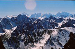 雲嶺潤子雪山