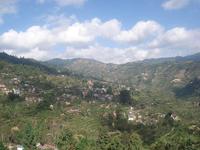 雲南省鳳慶縣鳳山鎮安石村村莊全景