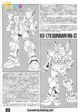 RX-178 高達Mk-Ⅱ設定圖