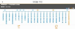 武漢公交593路