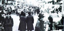 1981年，臨沂第一代集貿式市場。