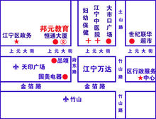 江寧萬達路線圖及周邊配套信息