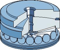 螺釘固定軸承-推力圓錐滾子軸承