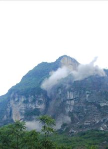 （圖）重慶武隆山體垮塌