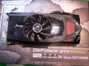 七彩虹 iGame550Ti 烈焰戰神U D5 1024M R50