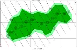 勘探線剖面圖