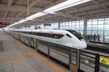 和諧號CRH6A型電力動車組停靠樟木頭東站