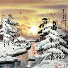 高宏冰雪畫作品