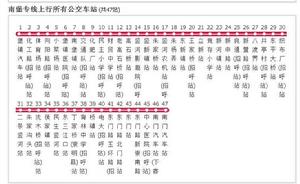 上海公交南堡專線