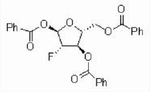 2-脫氧-2-氟-1,3,5-三苯甲醯基-α-D-阿拉伯呋喃糖