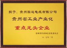 貴州省工業產業化重點龍頭企業