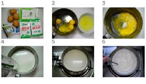 香草牛奶冰激凌（步驟1-6）