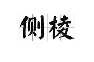 側棱[漢語詞語]