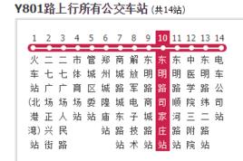 鄭州公交Y801路