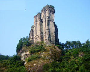 華山中峰玉女峰