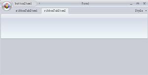 典型的Ribbon界面(白)