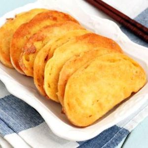 雞蛋煎饅頭片