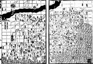 （圖）1311-1320年間出版的中國大地圖的一部份