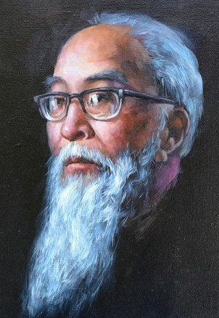 哲學泰斗馮友蘭先生畫像