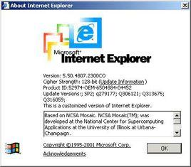 Internet Explorer 5