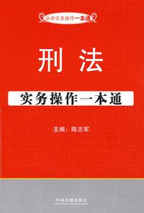 刑法實務操作一本通