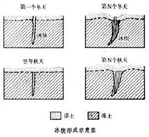 凍土凍裂