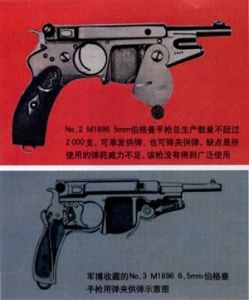 （圖）M1896伯格曼自動手槍