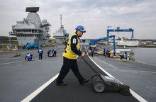 “伊莉莎白女王”號下水後建造