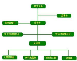 （圖）公司組織結構