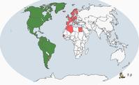 全球分布圖