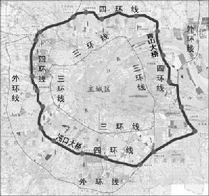 沌口長江公路大橋示意圖