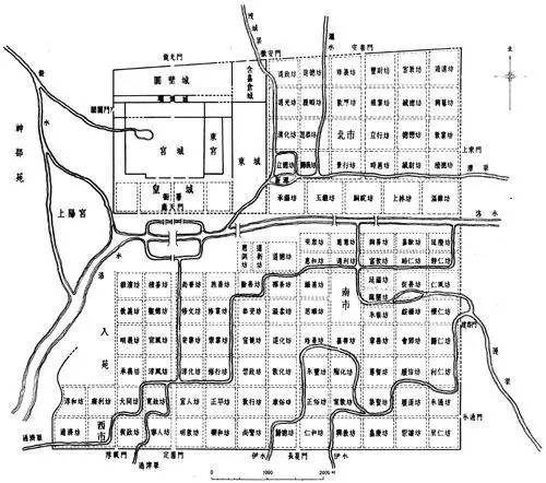 洛陽城構造圖