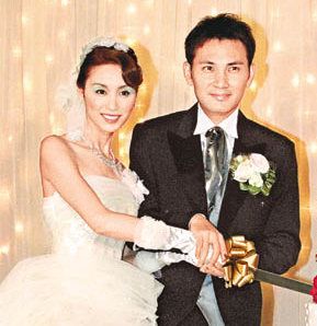 林文龍、郭可盈結婚照