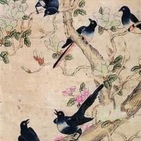 清李鱓花鳥圖