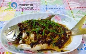 豉汁蒸鯧魚