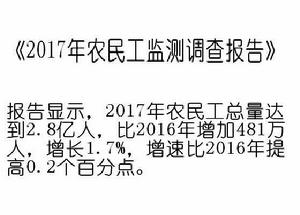 2017年農民工監測調查報告